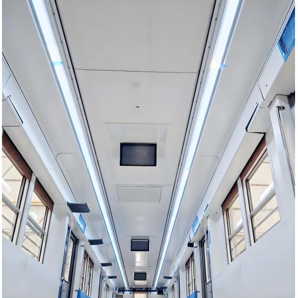 Ceiling Strip Cairo HT 185 Train Interior Lighting - 2397mm DC72V