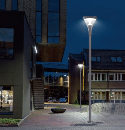 20W-90W IP66 светодиодный светодиодный проход Свет литья алюминиевой садовой лампы столб света водонепроницаемый наружное освещение используется для ландшафтного освещения