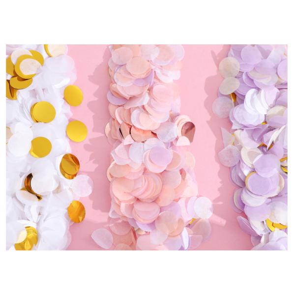 Custom Logo Happy Wedding Birthday Party Biodegradable Paper Spring Confetti Poppers
