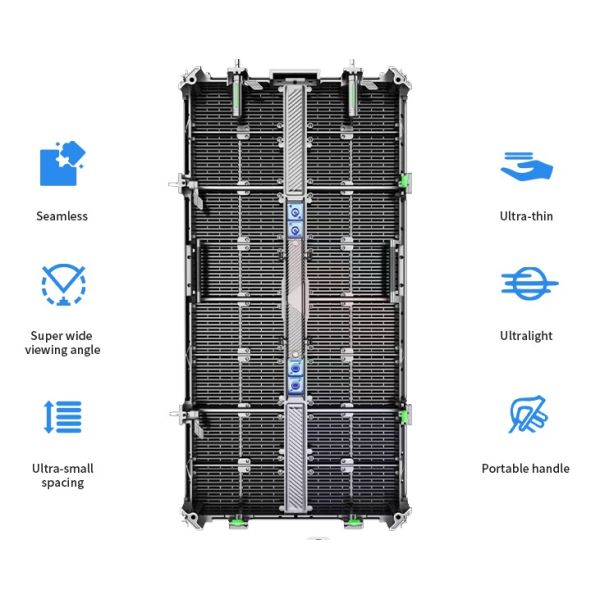 High Brightness 5600 Nits Outdoor Transparent LED Screen with 500x1000mm Cabinet Size and IP65 Waterproof Rating