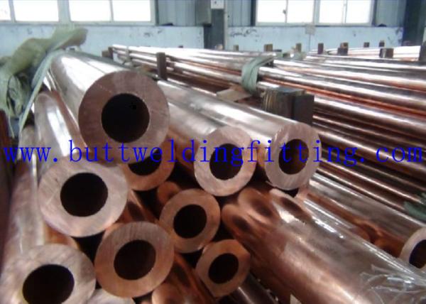 Tubulações sem emenda C70600 C71500 de aço de liga do níquel de cobre de 72 polegadas