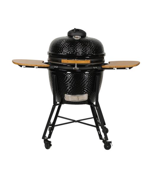 Grade manual do assado de Kamado do carvão vegetal 24 polegadas de aço inoxidável