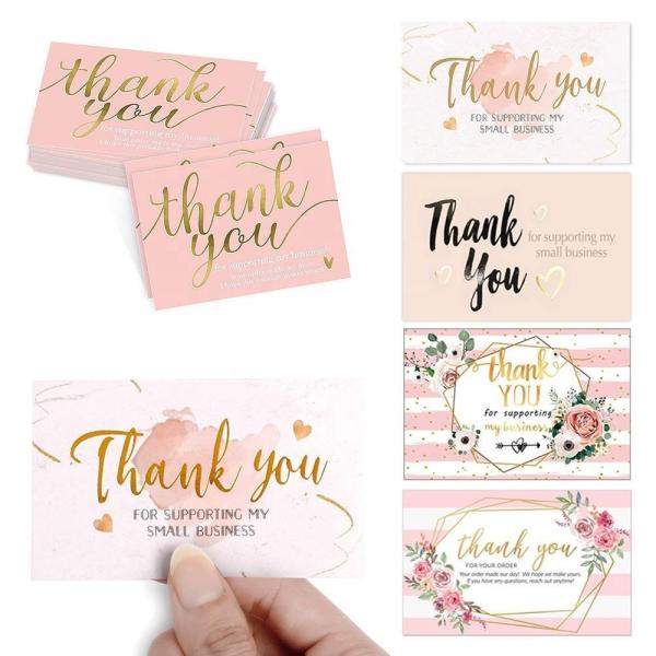 Logo personnalisé Merci de soutenir mon service d'impression pour petites entreprises