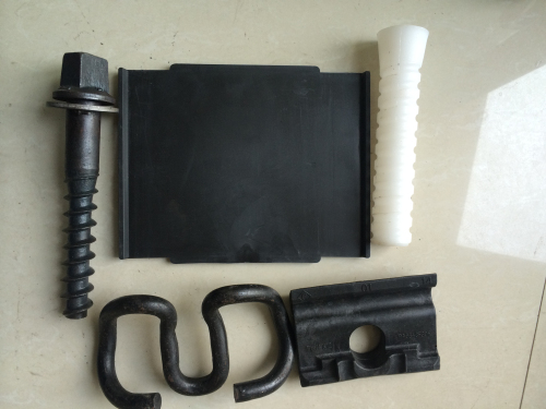 W14 Rail Fastening System skl14 screw spike,rail pad hot dip galvanized