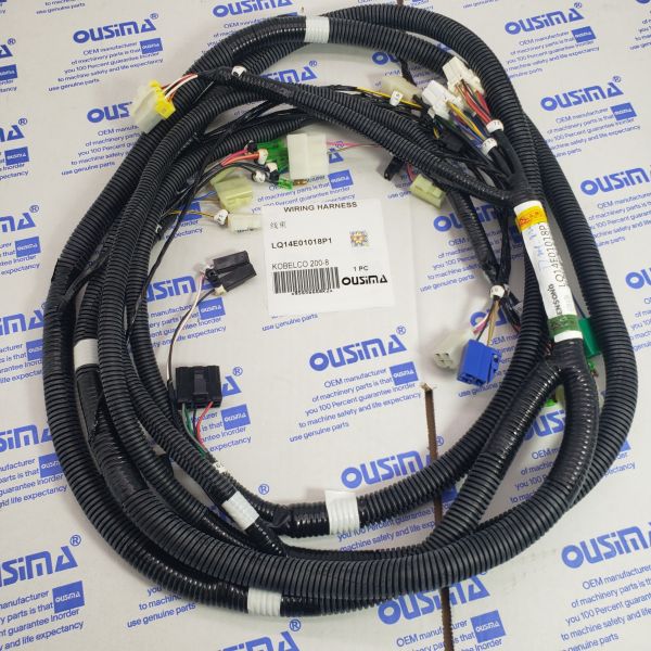 Excavator Wiring Harness LQ14E01018P1 For KOBELCO 200-8