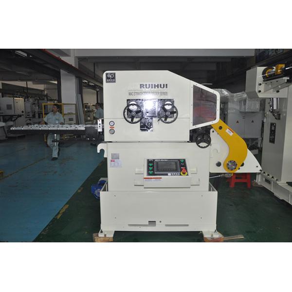 Coiled Metal Sheet Straightening Machine Unwinding For Auto Parts Production Line