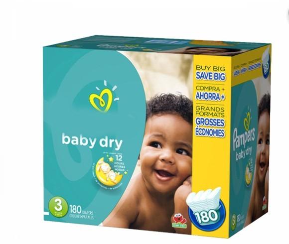 custom pampers swaddlers gift diaper box   Baby -dry  diaper packaging box
