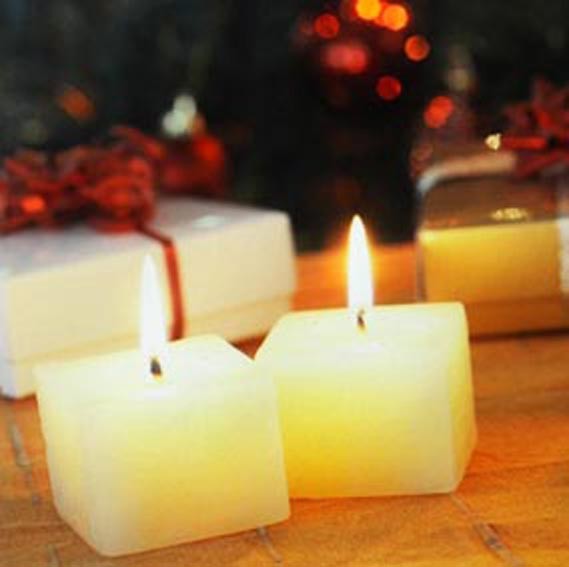 A104 Decorative Candles Frame Electronic Moisture Proof Lighted Wall Art Applied in Home