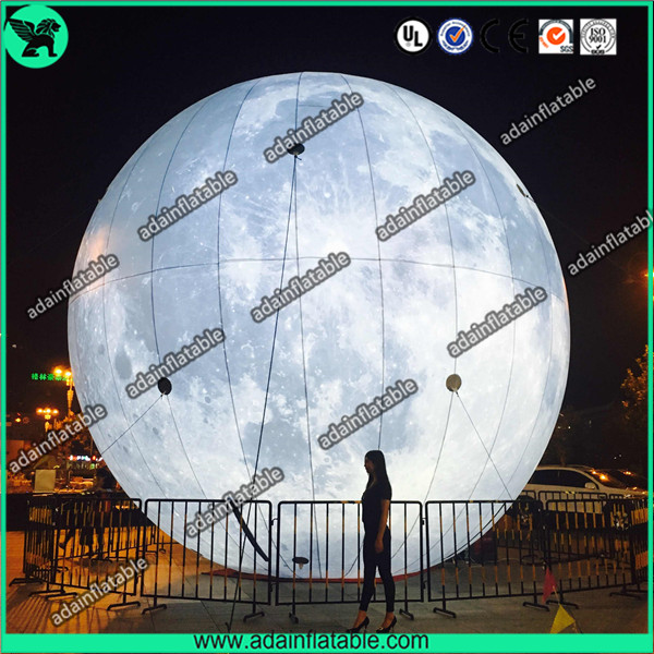 Lighting Inflatable Moon,Event Inflatable Moon,Club Hanging Decoration
