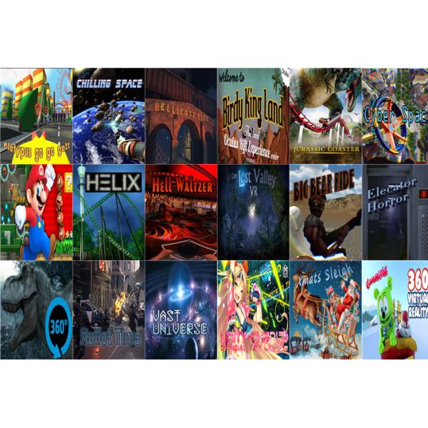 Multiplayer 6P BMW Car 3 DOF 9D Virtual Reality Simulator / 5D VR Cinema