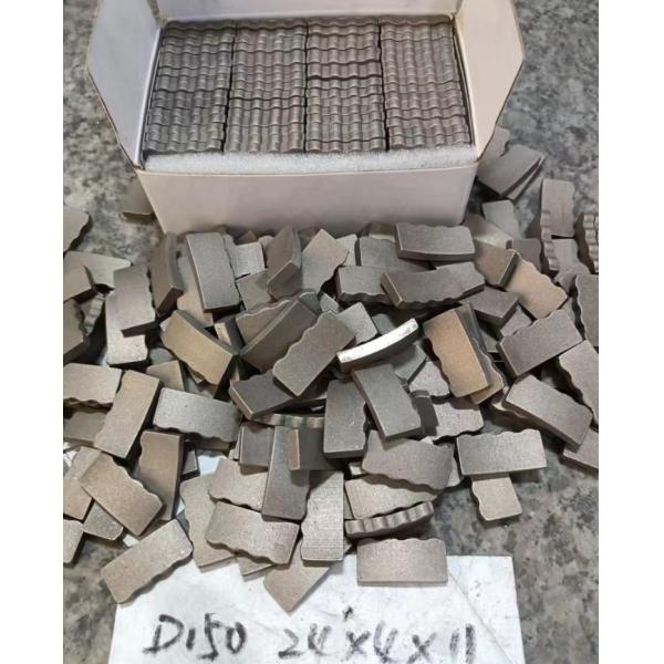 Segmento de coronas de diamante de corte rápido para hormigón armado en el mercado ruso