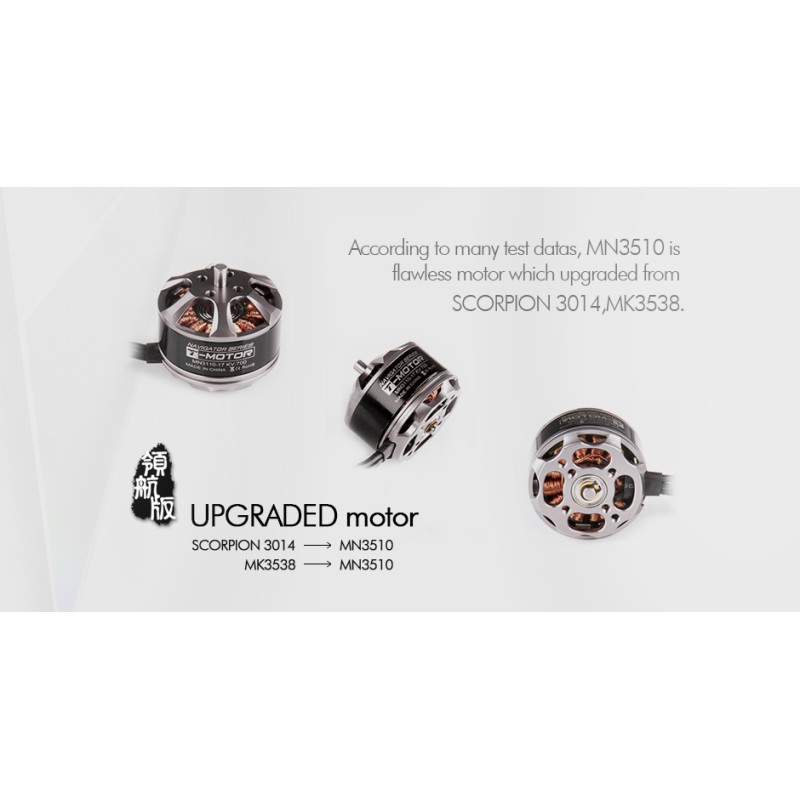 Wholesale T-motor MN3510 360KV/700/630 Professional Brushless Motor For RC Drone Rotor Boat Robotics Hobbies UAV CF Prop