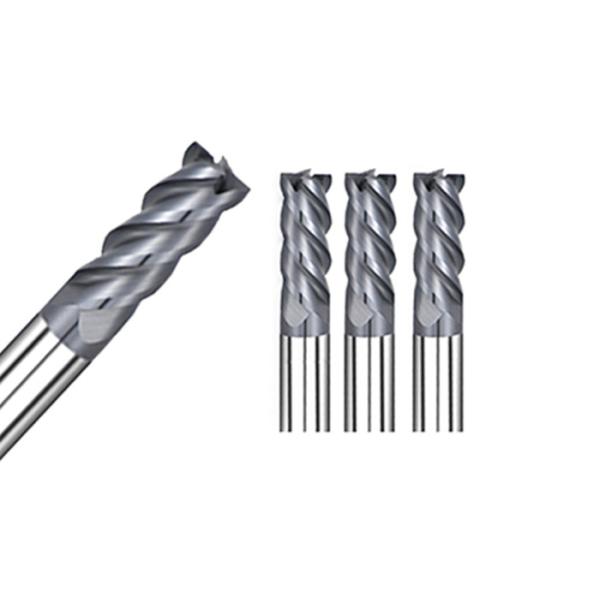 HRC65 4 Flutes Carbide End Mill Cutter