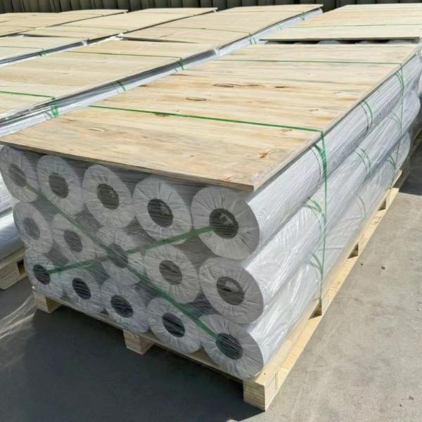 Backed TPO Waterproof Membrane 1.5mm 1.8mm 2.0mm With Fully Bonded Bottom Layer