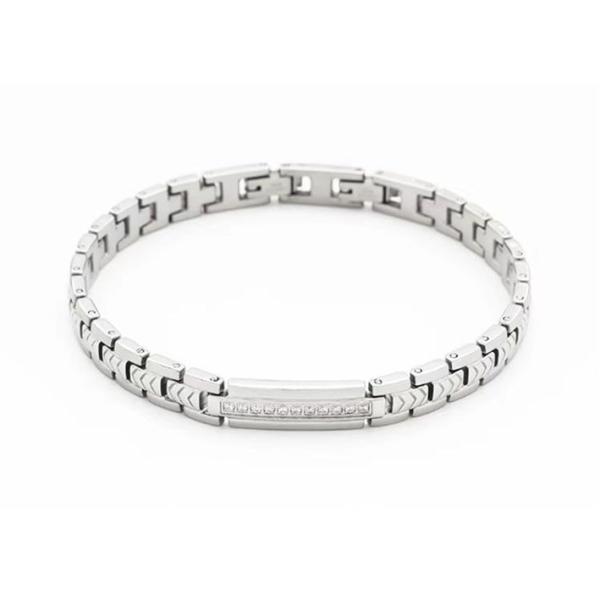 Vintage Fashion Men Jewelry Silver Stainless Steel Bracelets