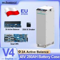Vente en gros de stock de l'UE Casse de batterie SEPLOS V4 avec disjoncteur CC certifié UL 250A Livraison gratuite