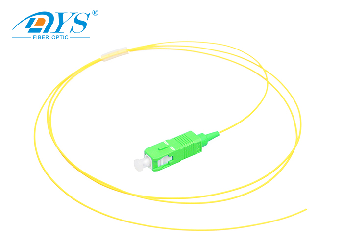 Симплексный двухшпиндельный отрезок провода LC UPC 3.0mm оптического волокна гибкого провода стекловолокна