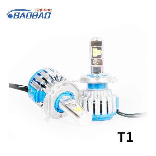 T1 30W 3200Lumen 4pcs CREE CHIPS car led headlight
