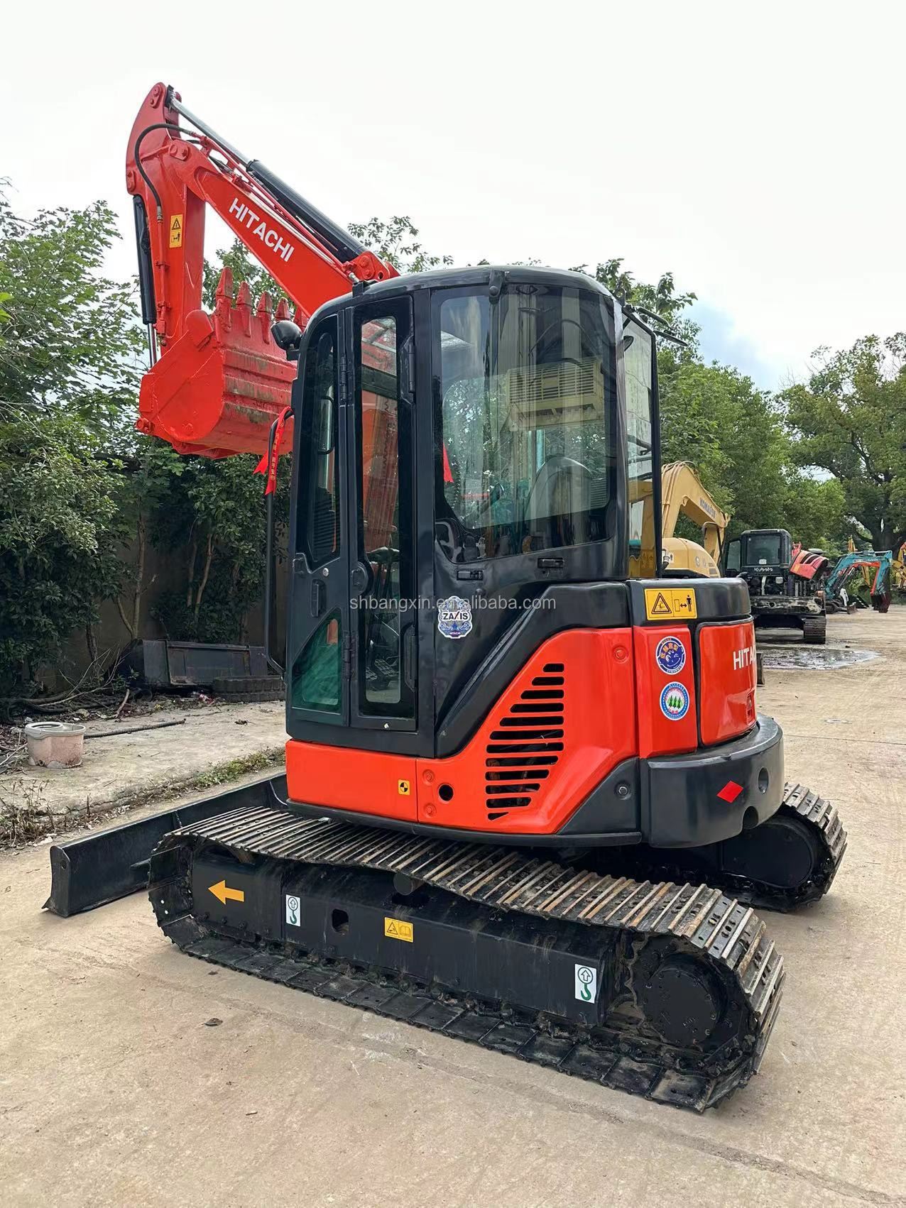 small machine used mini excavator Hitachi zx50U within 7 days delivery guarantee