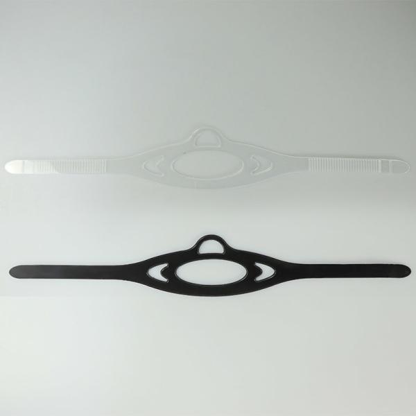 56cm Dive Mask Replacement Parts Snorkel Strap White Transparent