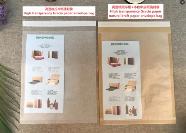 26g - 60g Gracin Paper Envelope Bag printable Kraft Recycled Envelopes