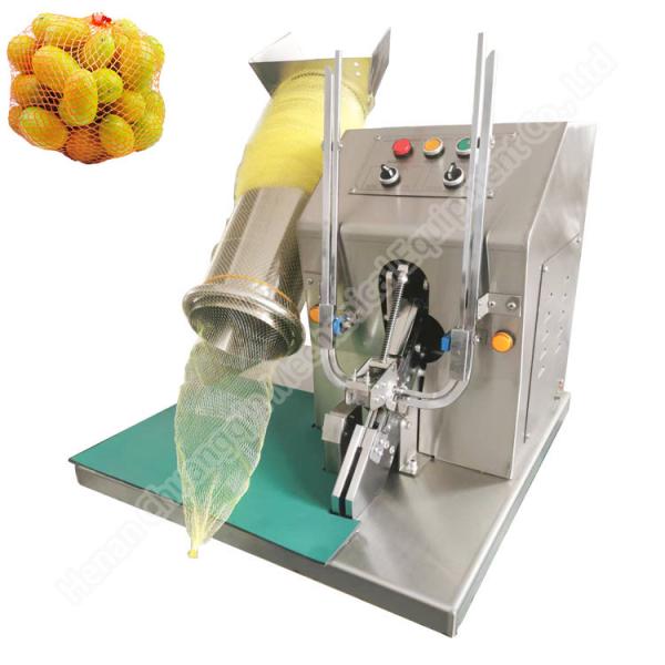 Net Clipper Packing Machine Citrus Net Bag Packing Machine Garlic Packing Net Bag Machine
