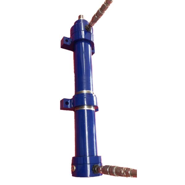 Cilindro hidráulico de acero inoxidable 25MPa 700mm de carrera