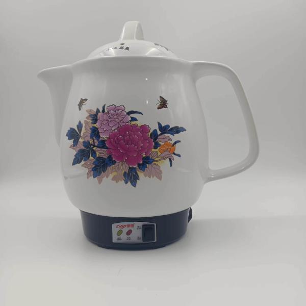 CE Certified Cultural Electric Cooking Ceramics Traditional Chinese Medicine Soup Pot