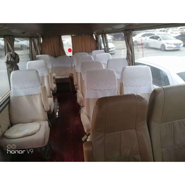 100% Original Used Toyota Coaster , Japanese Used Buses With 23 Seats