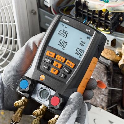 Testo 549 Digital Manifold for HVAC Pressure Measurement
