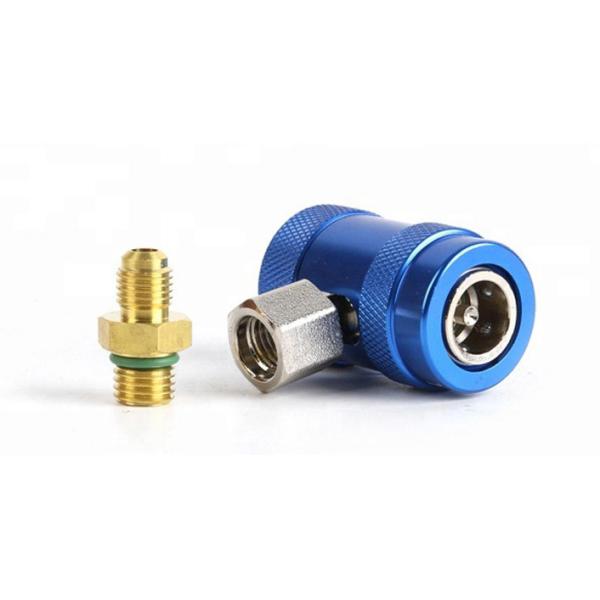 R134a AC Unit Repair Parts Adjustable Refrigerant Quick Coupler Lock Snap