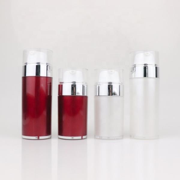 30g 50g Acrylic Straight Cosmetic Cream Jars Double Layer