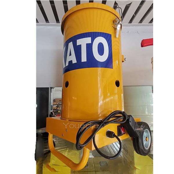 Wheeled AC 220v Electric Grease Pump 20l Lubrication With Pull Rod