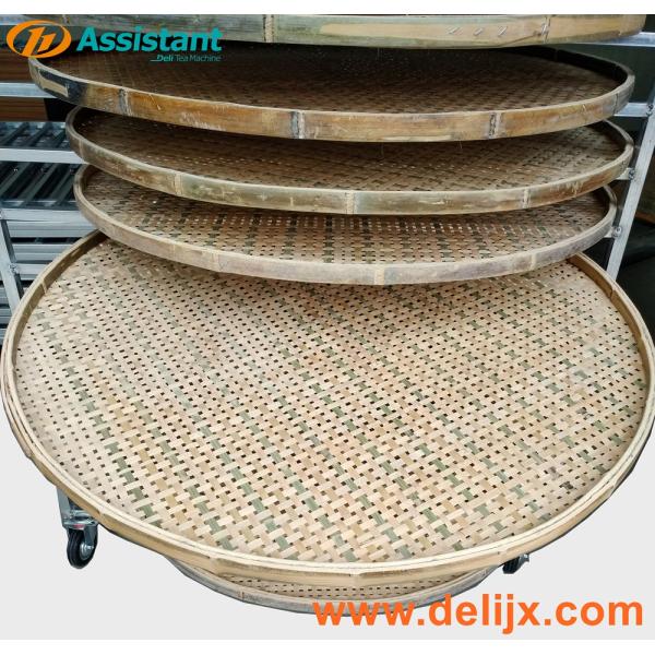 Stainless Steel or Bamboo Tea Withering Plate Pallet DL-TQJ-20 for 50kg/tine Capacity