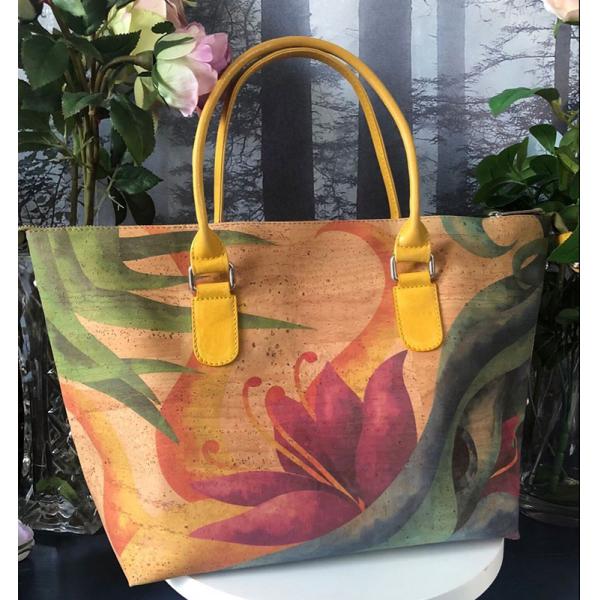 El pan vetea firmeza de color fuerte artificial de Cork Leather Fabric Elegant Appearance