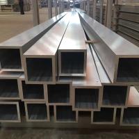 6061 T5 tuyau en aluminium anodisé 40 mm x 40 mm carré ASTM pour la précision