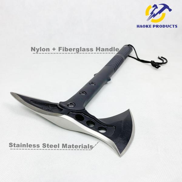 Stainless Steel Materials Light Weight Emergency Axe Rescue Axe With Glass Breaker And Sharp Blade