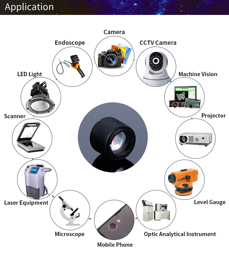 China Factory Customized Custom Laser Led Collimator Lens Design