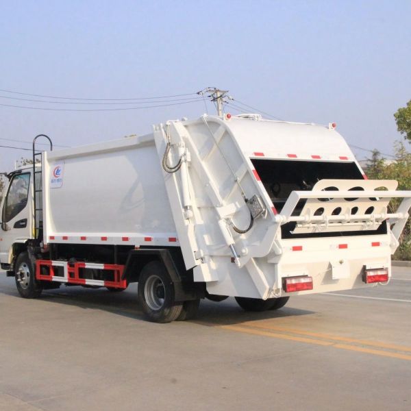 JAC 6cbm Municipal Compressed Waste Collection Trucks 8tons Refuse Compactor Truck