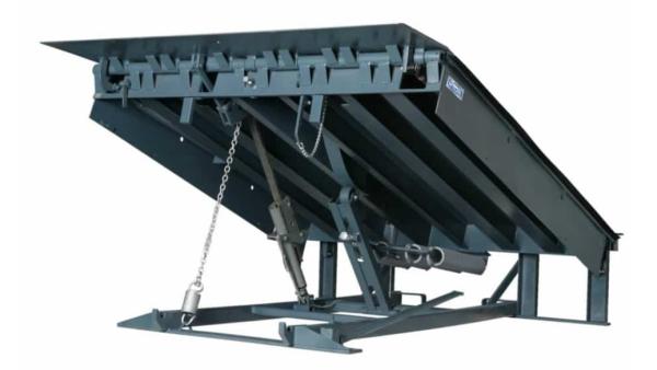Electric Hydraulic Loading Dock Leveler Stationary With Handheld Remote Control