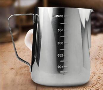 stainless steel coffee garland cup latte art milk tea easpresso