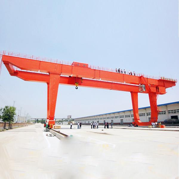OEM Outdoor A3-A8 Double Girder Goliath Crane 80 Ton Gantry Crane With Hook