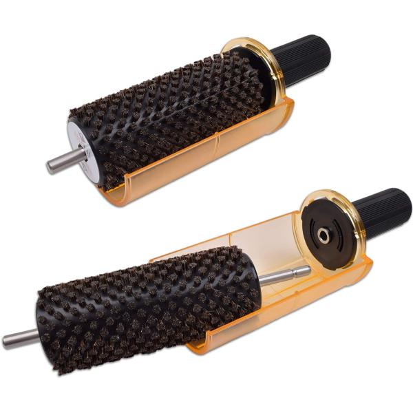 воск лыжи сноуборда 120mm чистит набор щеткой щетки Roto щелкает вне быструю цапфу изменения 3 части