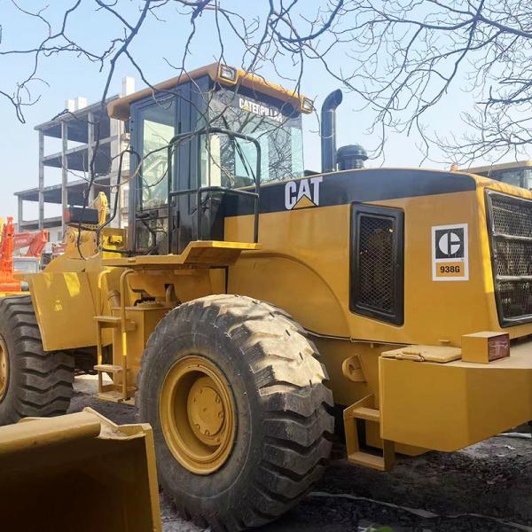 938G Used CAT Loader 134kw Rated Power 13.5 Tonnage 3m³ Bucket Capacity Excellent Condition
