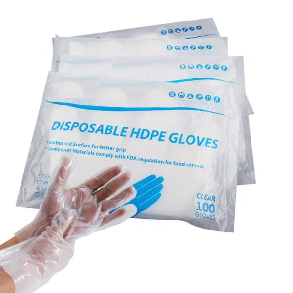 Designed For Hair Dyeing Products Disposable Pe Gloves Individual Pack Cheap Factory Wholesale Gloves Disposable
