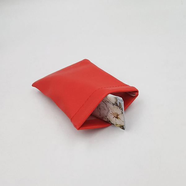 Логотип в рельефе ювелирные изделия упаковка мешки кожи сжатие монеты мешок