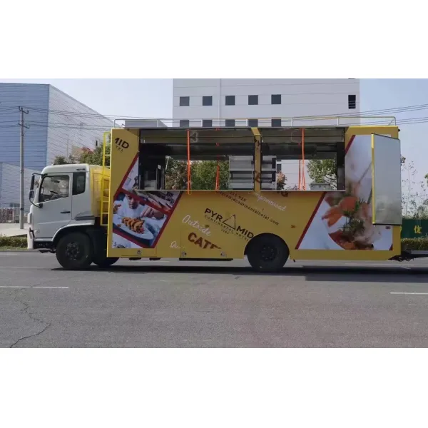 4X4 Outdoor Mobile Field Cooking Truck Portable Mobile Kitchen for Logestic Support and Humanitarian Assistance