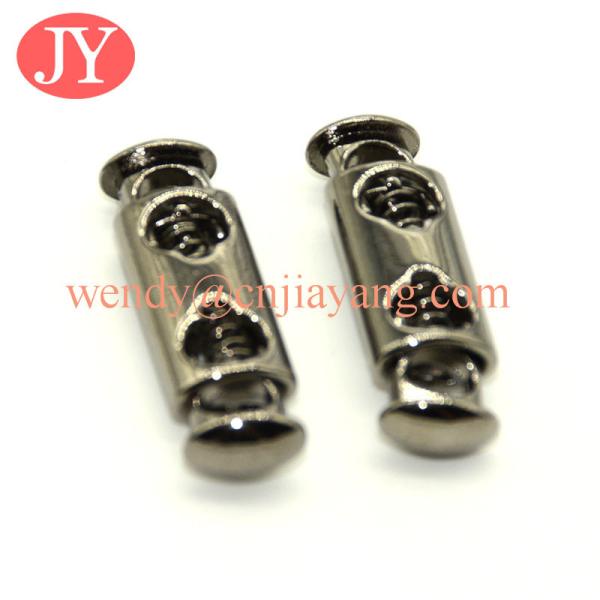 jiayang Wholesale waterproof metal garment cord end lock stopper