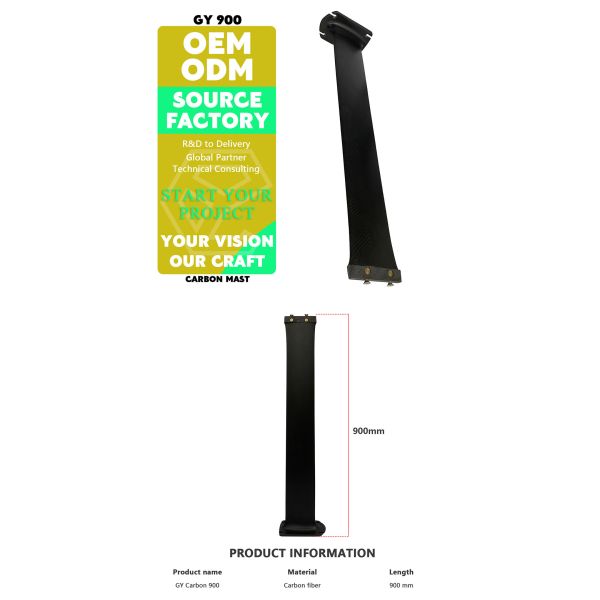 90cm Carbon Mast Unisex Wingfoil  Surfing Hydrofoil Accessories