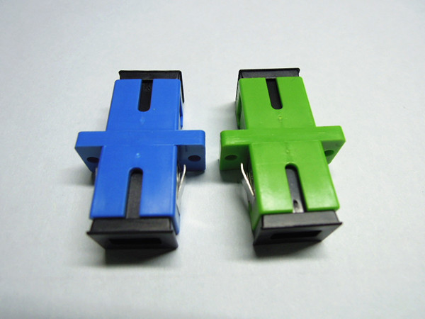 SC Simplex / Multimode Adapter ABS/PBT, Optical Fiber Socket with Plastic Housing